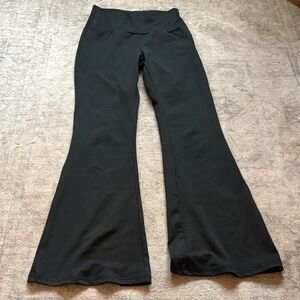 SHEIN Classic Black Flare Pants